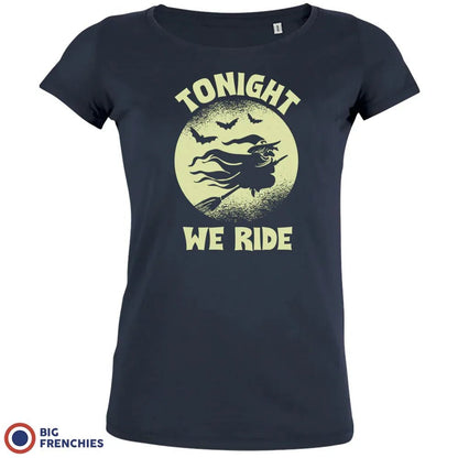 Tonight We Ride Halloween Women's Organic Cotton Tee - Create Marketplace