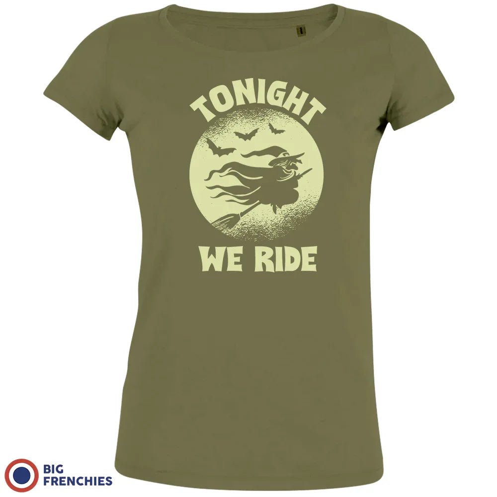 Tonight We Ride Halloween Women's Organic Cotton Tee - Create Marketplace
