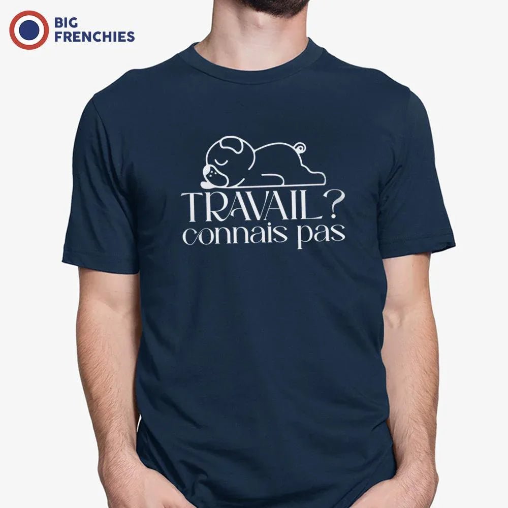 Travail? Connais Pas France Men's Organic Cotton Tee - Create Marketplace
