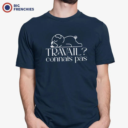 Travail? Connais Pas France Men's Organic Cotton Tee - Create Marketplace