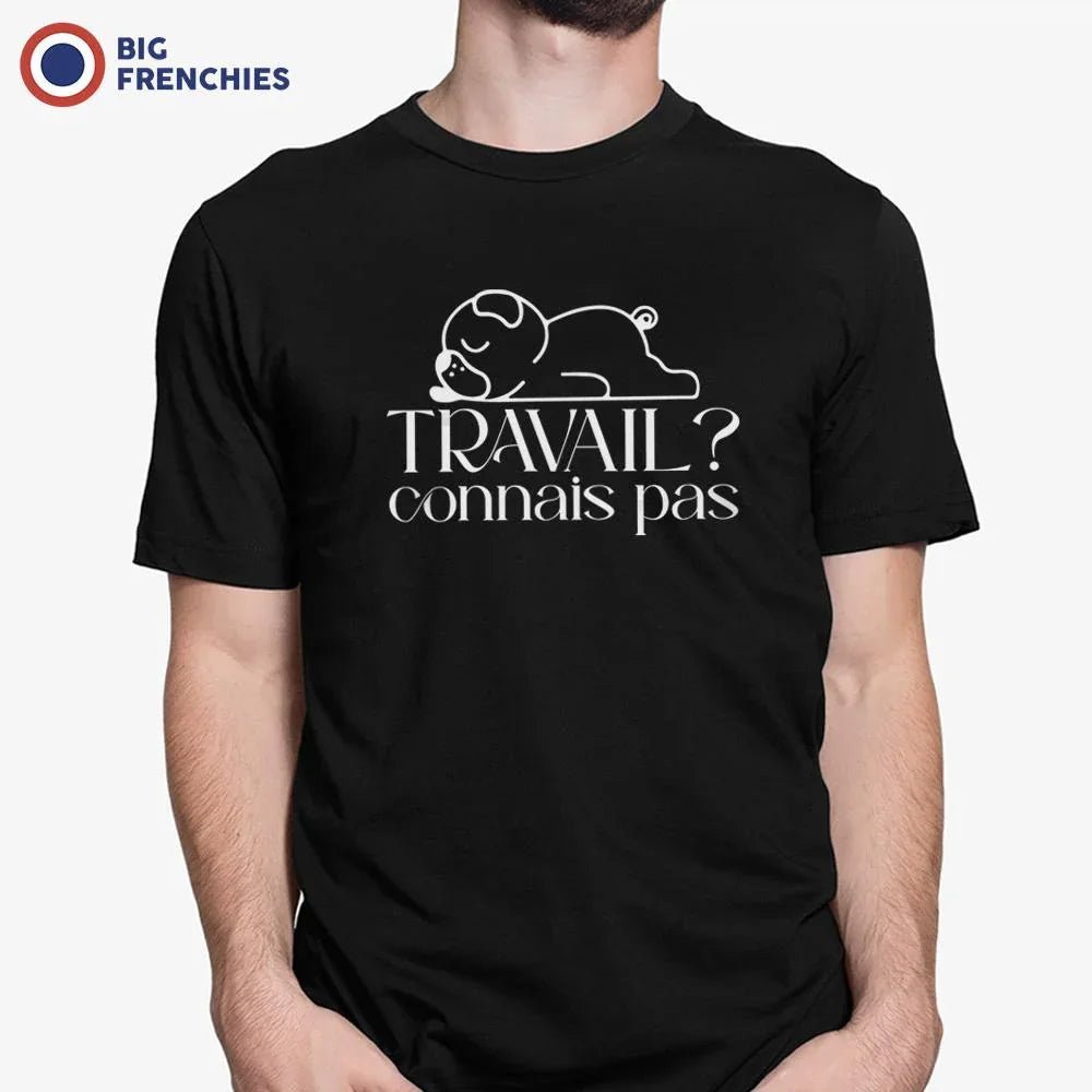 Travail? Connais Pas France Men's Organic Cotton Tee - Create Marketplace