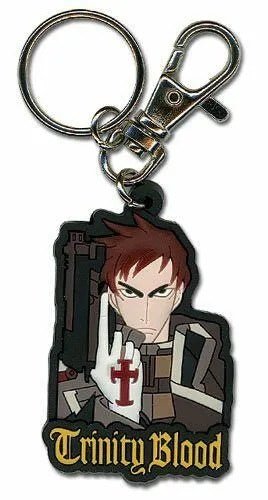 TRINITY BLOOD - HERCULES TRES IQUS PVC KEY CHAIN - Create Marketplace