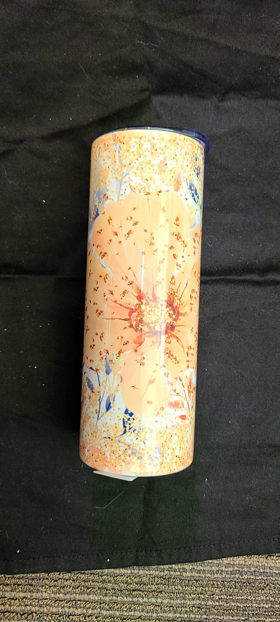 Tumbler-Floral (orange) - Create Marketplace