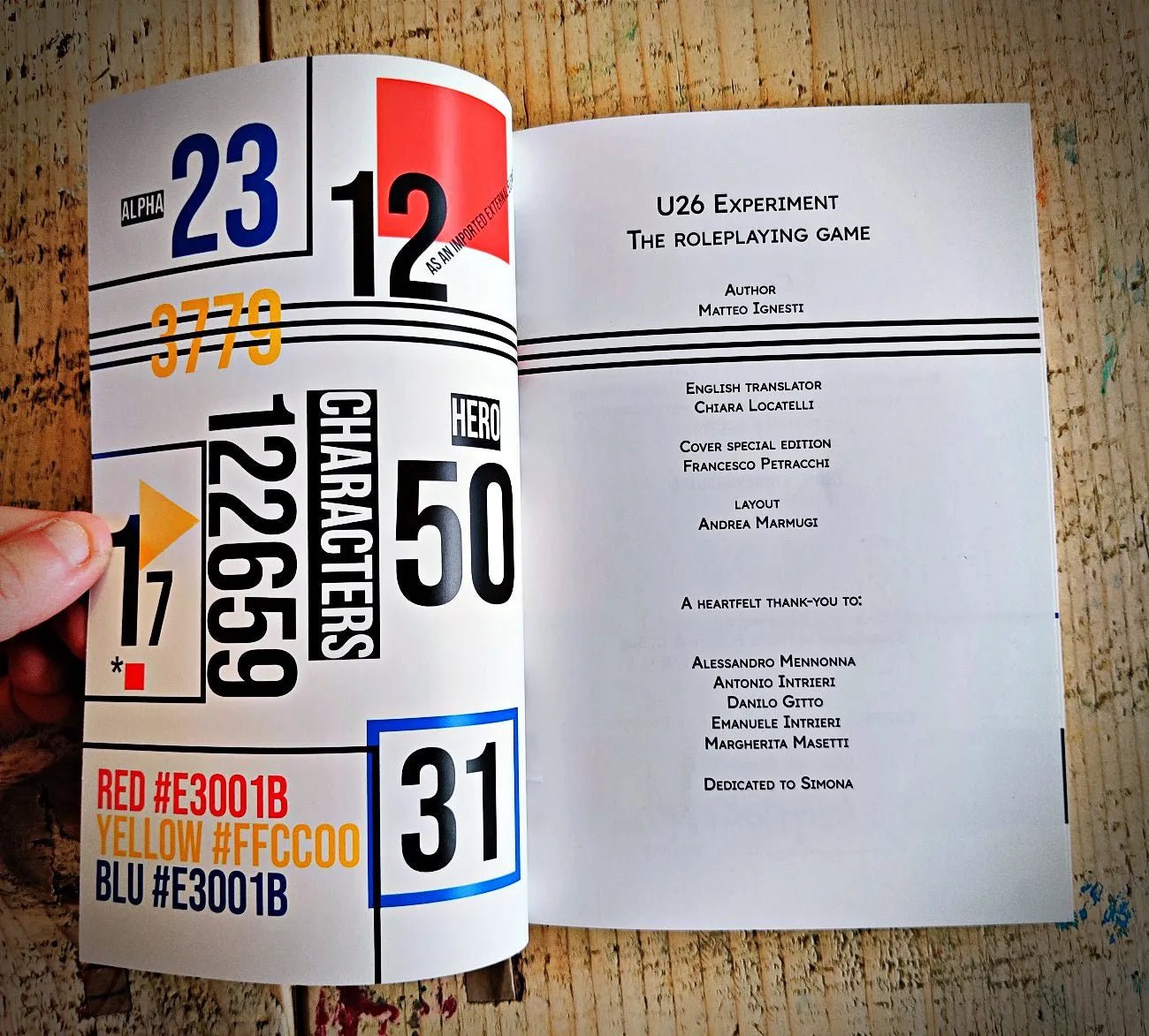 U26 Experiment (RPG Book + PDF) - Create Marketplace