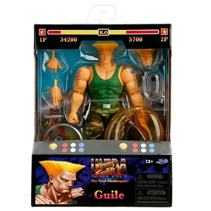 Ultra Street Fighter II Guile 6-Inch Scale Action Figure - Create Marketplace