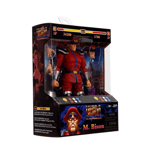 Ultra Street Fighter II M. Bison 6-Inch Scale Action Figure - Create Marketplace