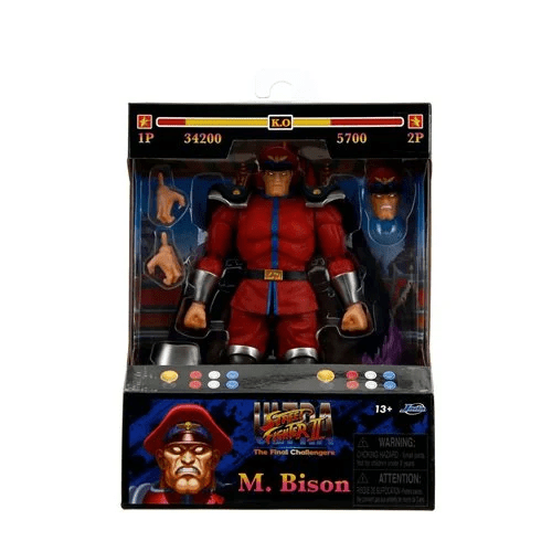 Ultra Street Fighter II M. Bison 6-Inch Scale Action Figure - Create Marketplace