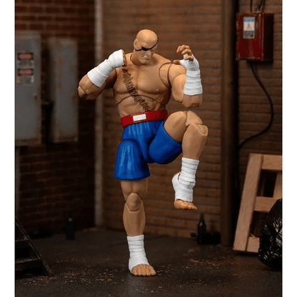Ultra Street Fighter II Sagat 6-Inch Scale Deluxe Action Figure - Create Marketplace