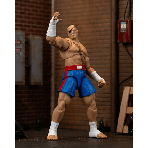 Ultra Street Fighter II Sagat 6-Inch Scale Deluxe Action Figure - Create Marketplace