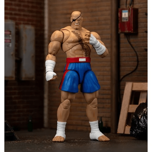 Ultra Street Fighter II Sagat 6-Inch Scale Deluxe Action Figure - Create Marketplace
