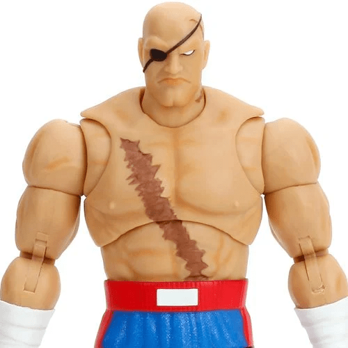 Ultra Street Fighter II Sagat 6-Inch Scale Deluxe Action Figure - Create Marketplace