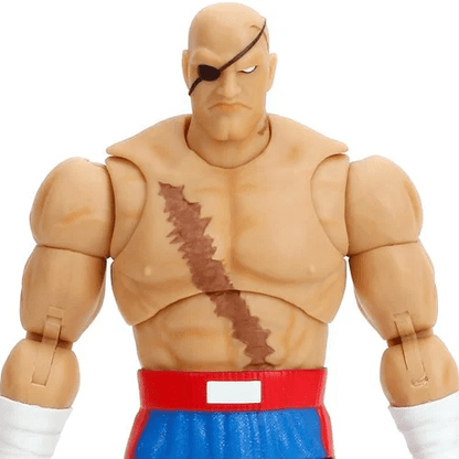 Ultra Street Fighter II Sagat 6-Inch Scale Deluxe Action Figure - Create Marketplace