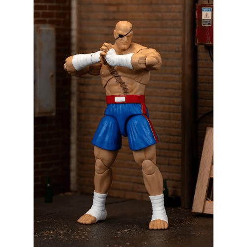 Ultra Street Fighter II Sagat 6-Inch Scale Deluxe Action Figure - Create Marketplace