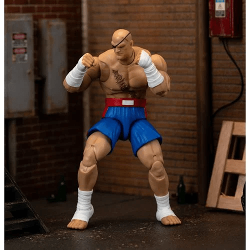 Ultra Street Fighter II Sagat 6-Inch Scale Deluxe Action Figure - Create Marketplace