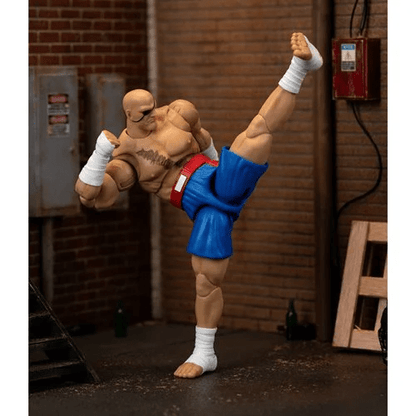 Ultra Street Fighter II Sagat 6-Inch Scale Deluxe Action Figure - Create Marketplace