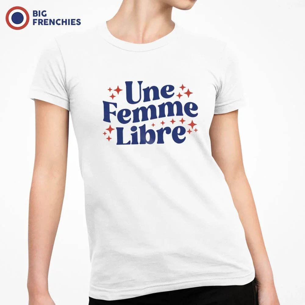 Une femme Libre Women's Organic Cotton Tee - Create Marketplace