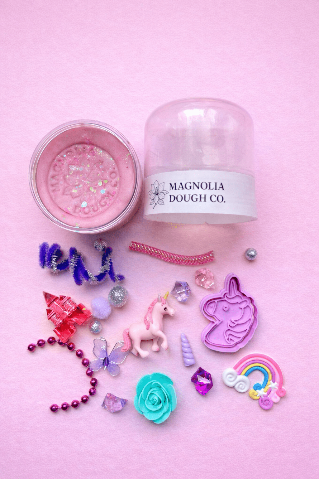 Unicorn Sensory Play Dough Jar - Create Marketplace