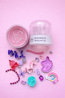 Unicorn Sensory Play Dough Jar - Create Marketplace