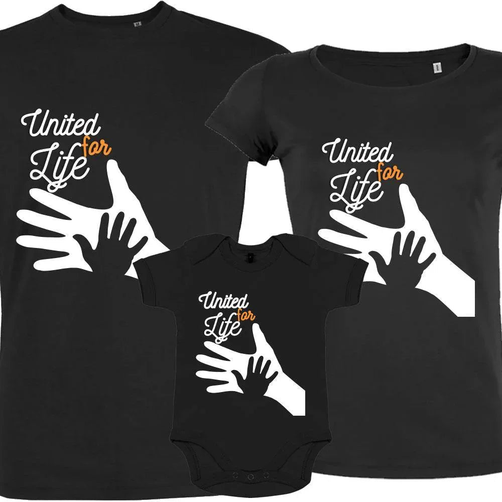 United For Life Matching Organic Tees (Set of 3) - Create Marketplace