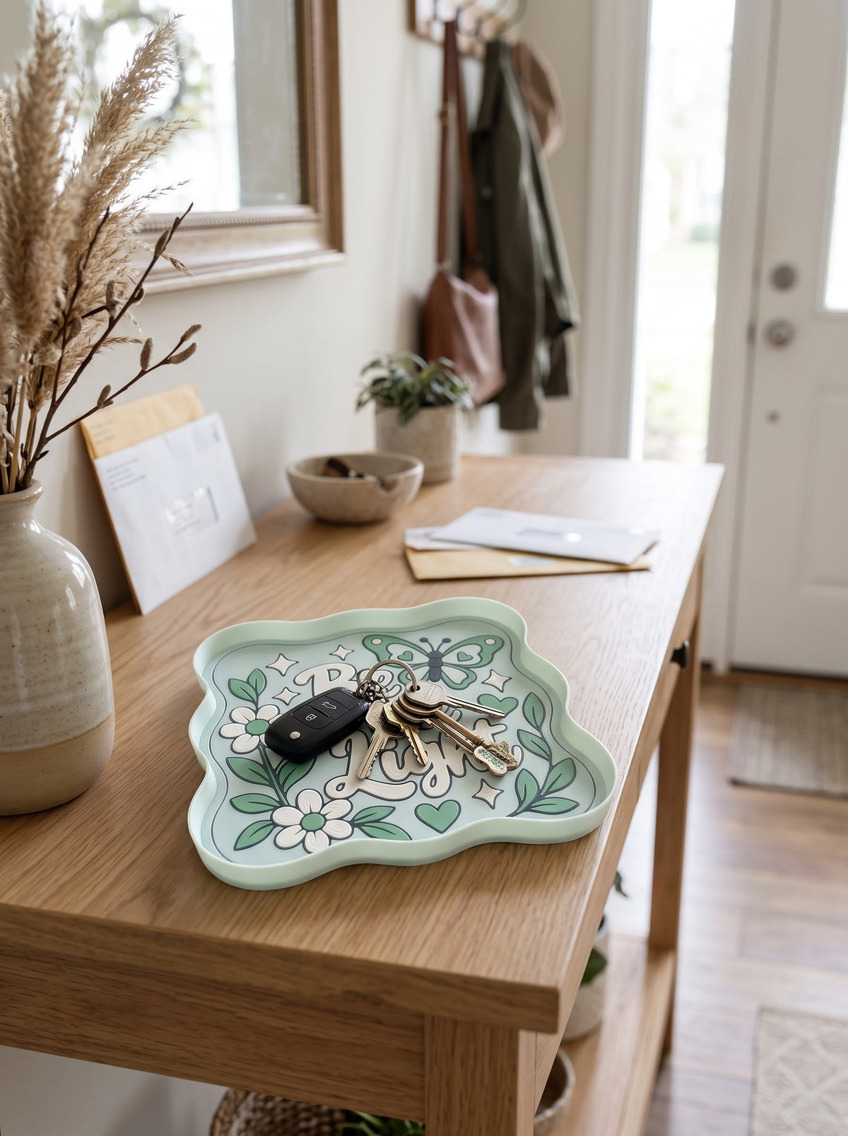 Inspirational Wavy Catchall TrayS