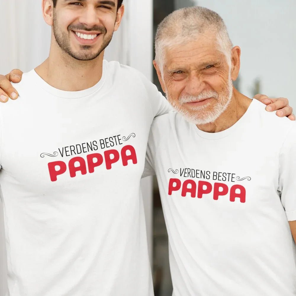 Verdens Beste Pappa Men's Organic Cotton Tee - Create Marketplace