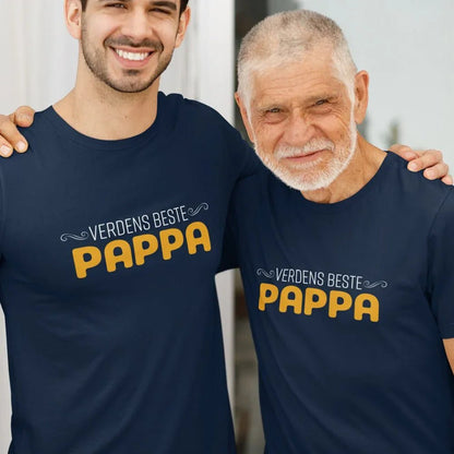 Verdens Beste Pappa Men's Organic Cotton Tee - Create Marketplace
