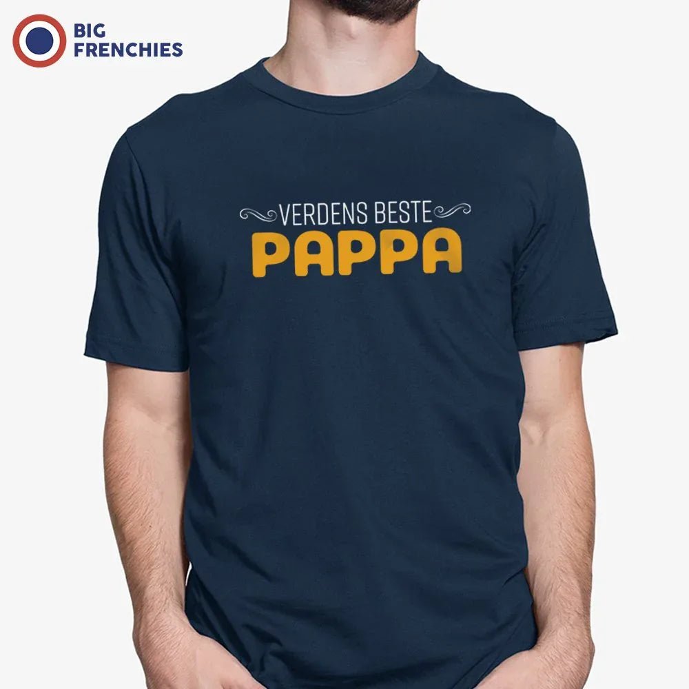 Verdens Beste Pappa Men's Organic Cotton Tee - Create Marketplace