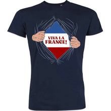 Vive La France Men's Organic Cotton Tee - Create Marketplace