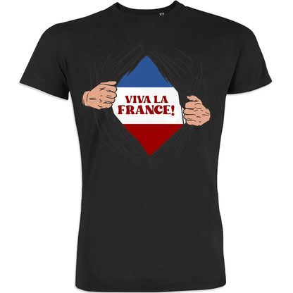 Vive La France Men's Organic Cotton Tee - Create Marketplace