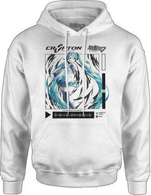 VOCALOID HATSUNE MIKU WHITE HOODIE - Create Marketplace