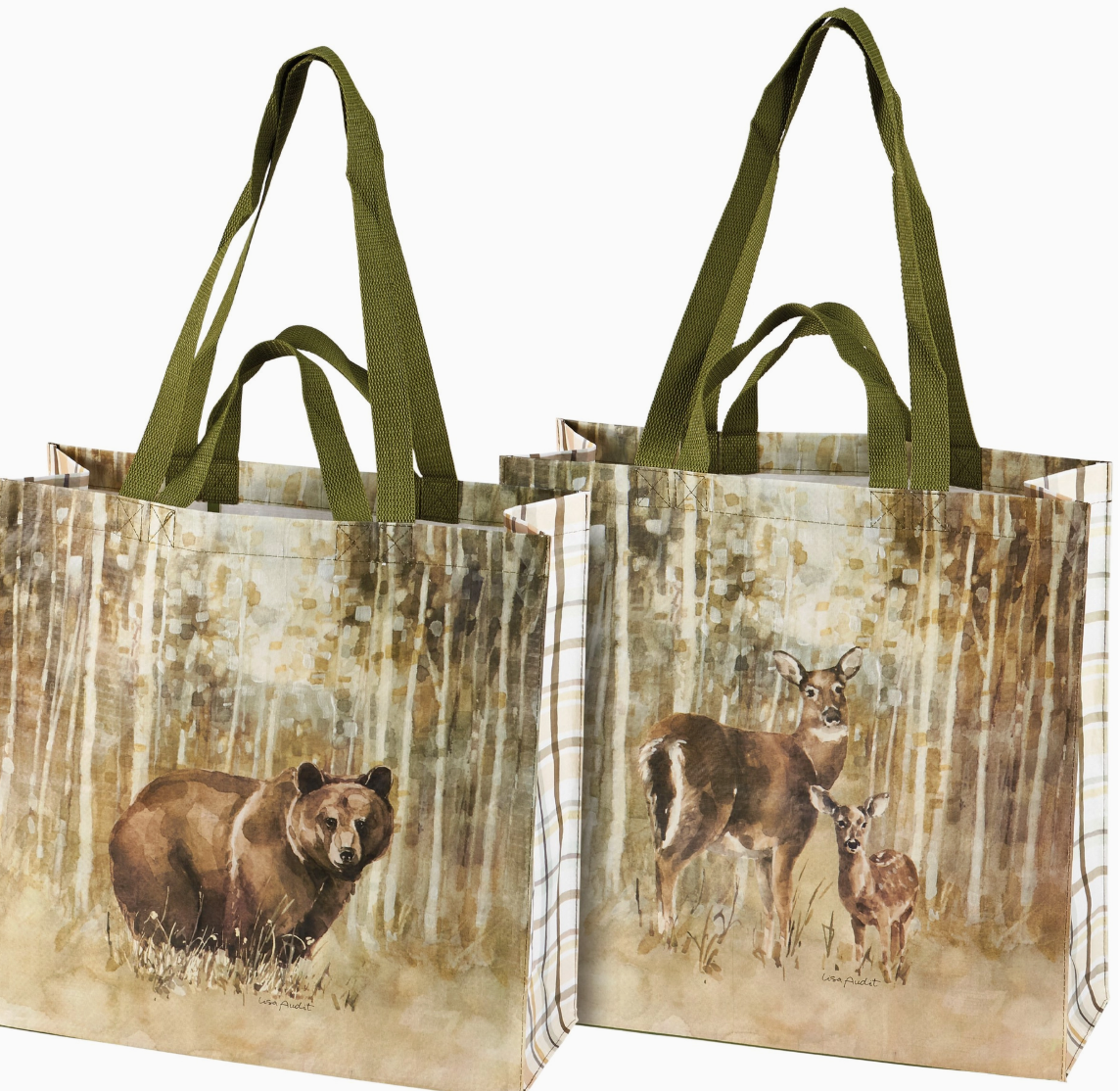 Bear & Deer Tote Bag