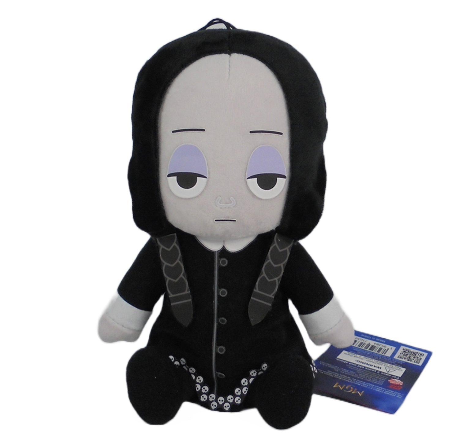 Wednesday Addams 7" Sitting Plush - Create Marketplace