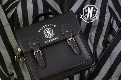 Wednesday Nevermore Mini Backpack with Charm - Create Marketplace