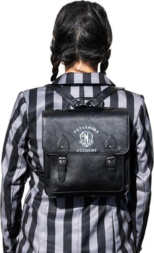 Wednesday Nevermore Mini Backpack with Charm - Create Marketplace