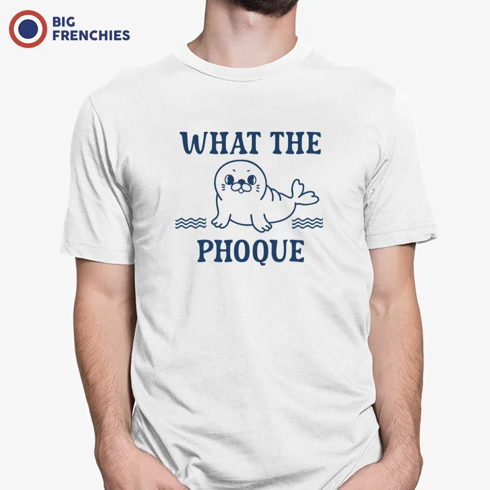 What The Phoque Men's Organic Cotton Tee - Create Marketplace