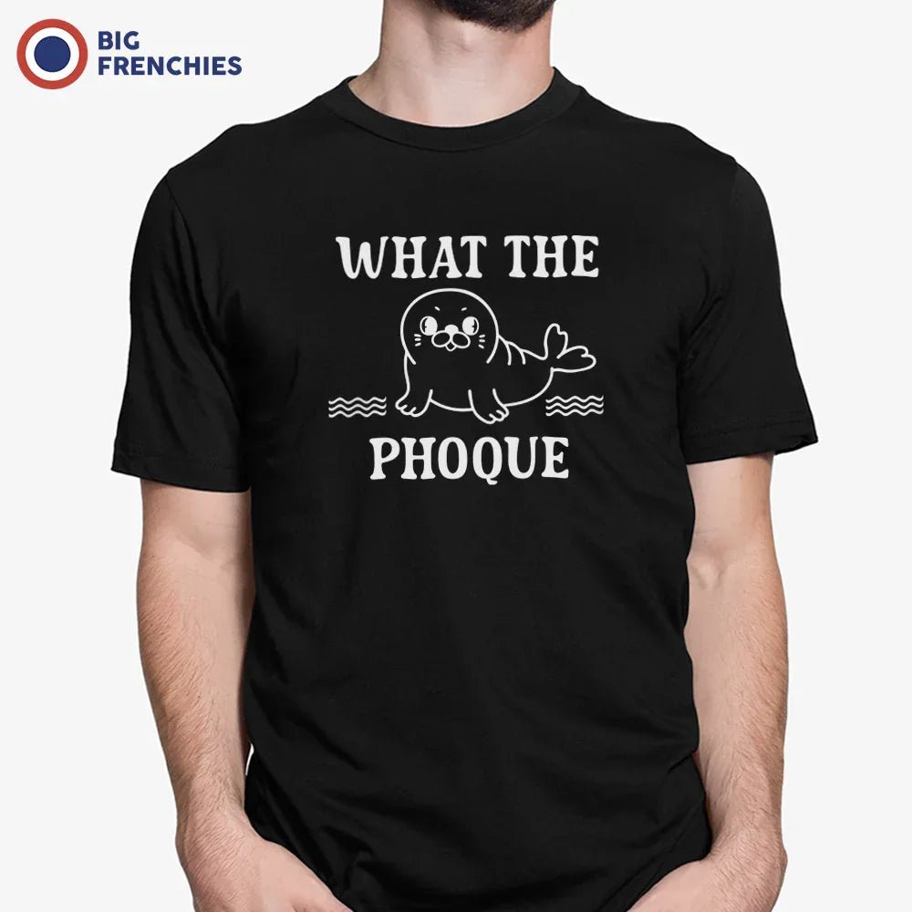 What The Phoque Men's Organic Cotton Tee - Create Marketplace