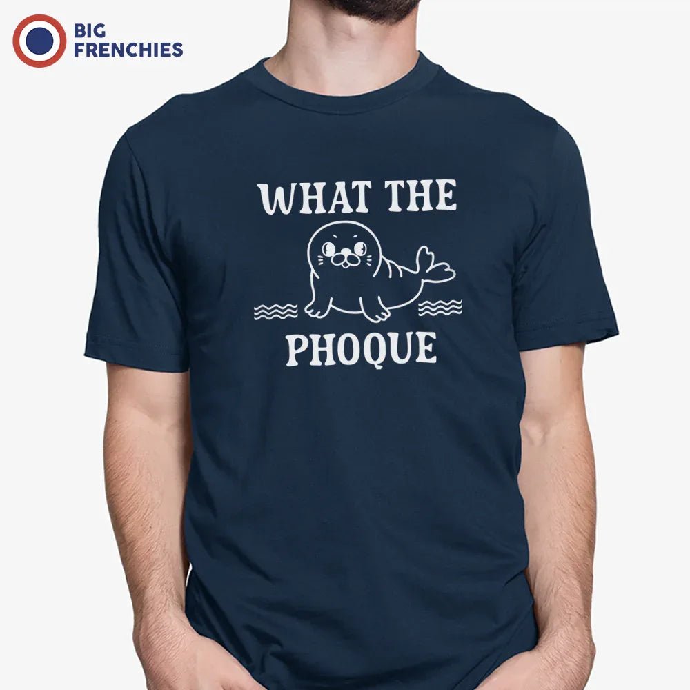 What The Phoque Men's Organic Cotton Tee - Create Marketplace