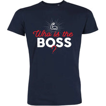 Who Is The Boss Men's Organic Tee - Create Marketplace