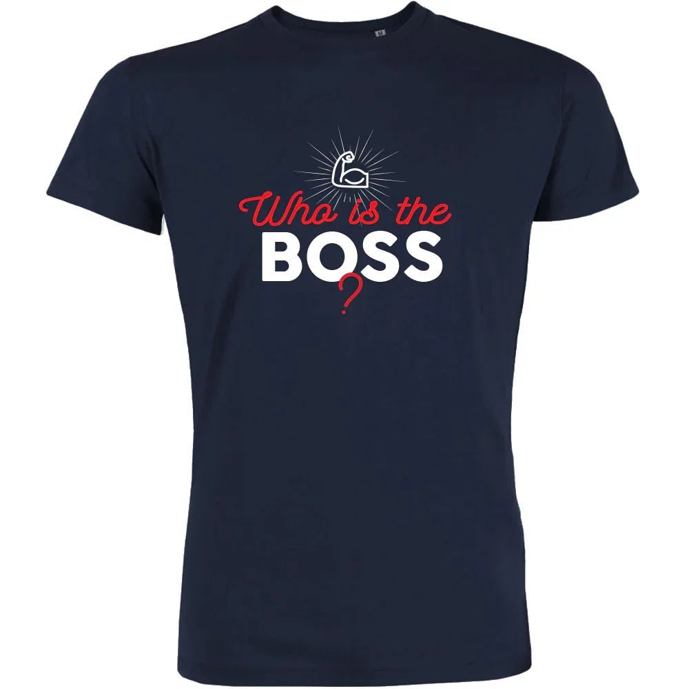 Who Is The Boss Women's Organic Tee - Create Marketplace
