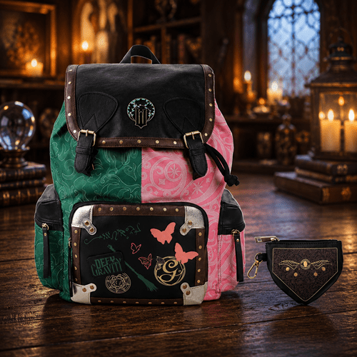 Wicked Elphaba and Glinda Split Icons Backpack - Create Marketplace