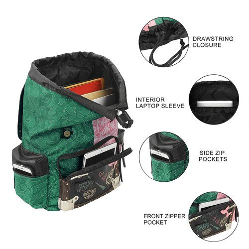 Wicked Elphaba and Glinda Split Icons Backpack - Create Marketplace