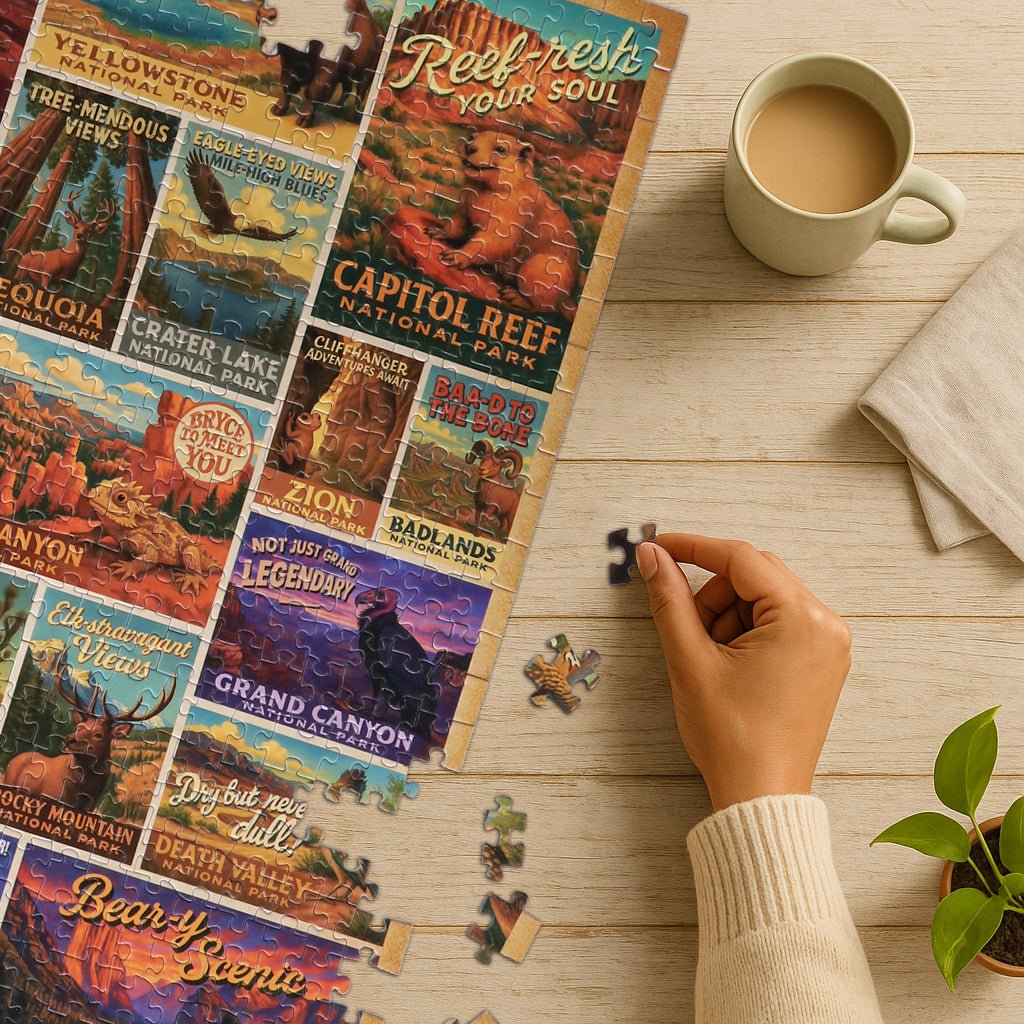 Wild West National Parks Puzzle - Create Marketplace