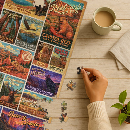 Wild West National Parks Puzzle - Create Marketplace