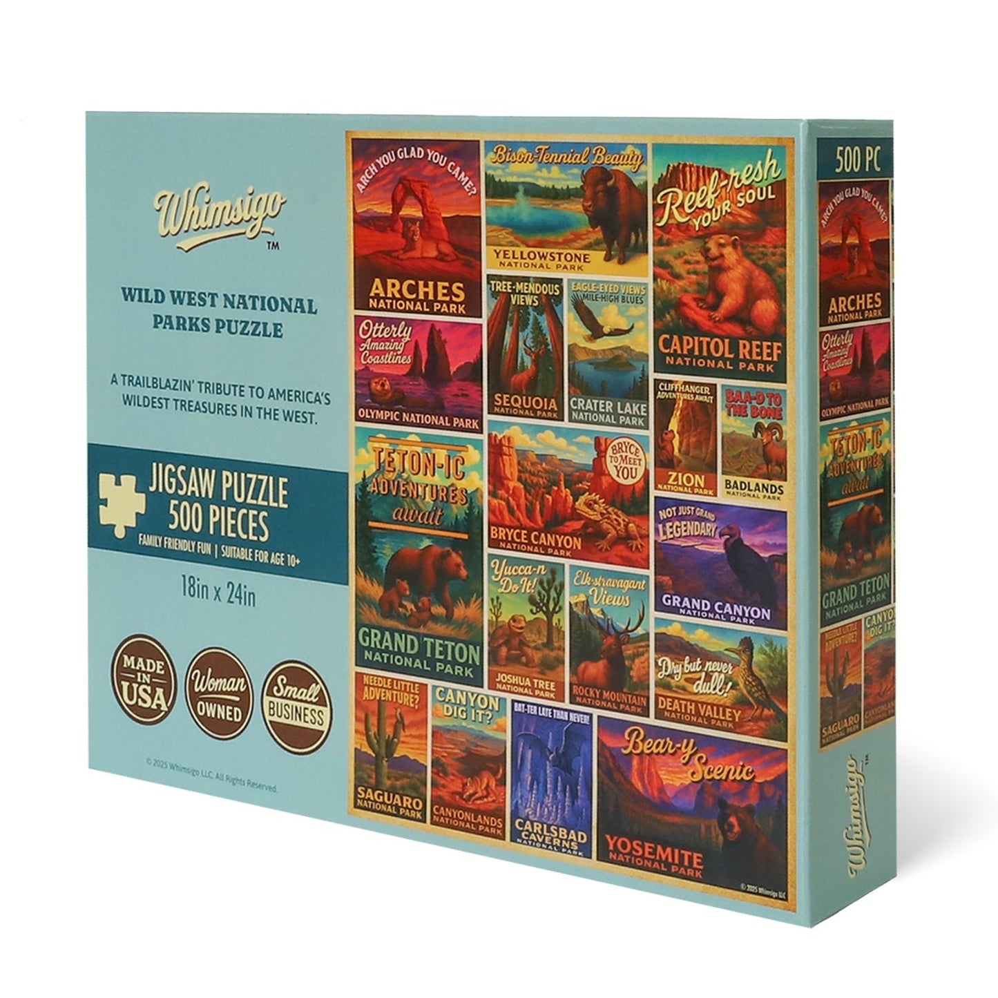 Wild West National Parks Puzzle - Create Marketplace