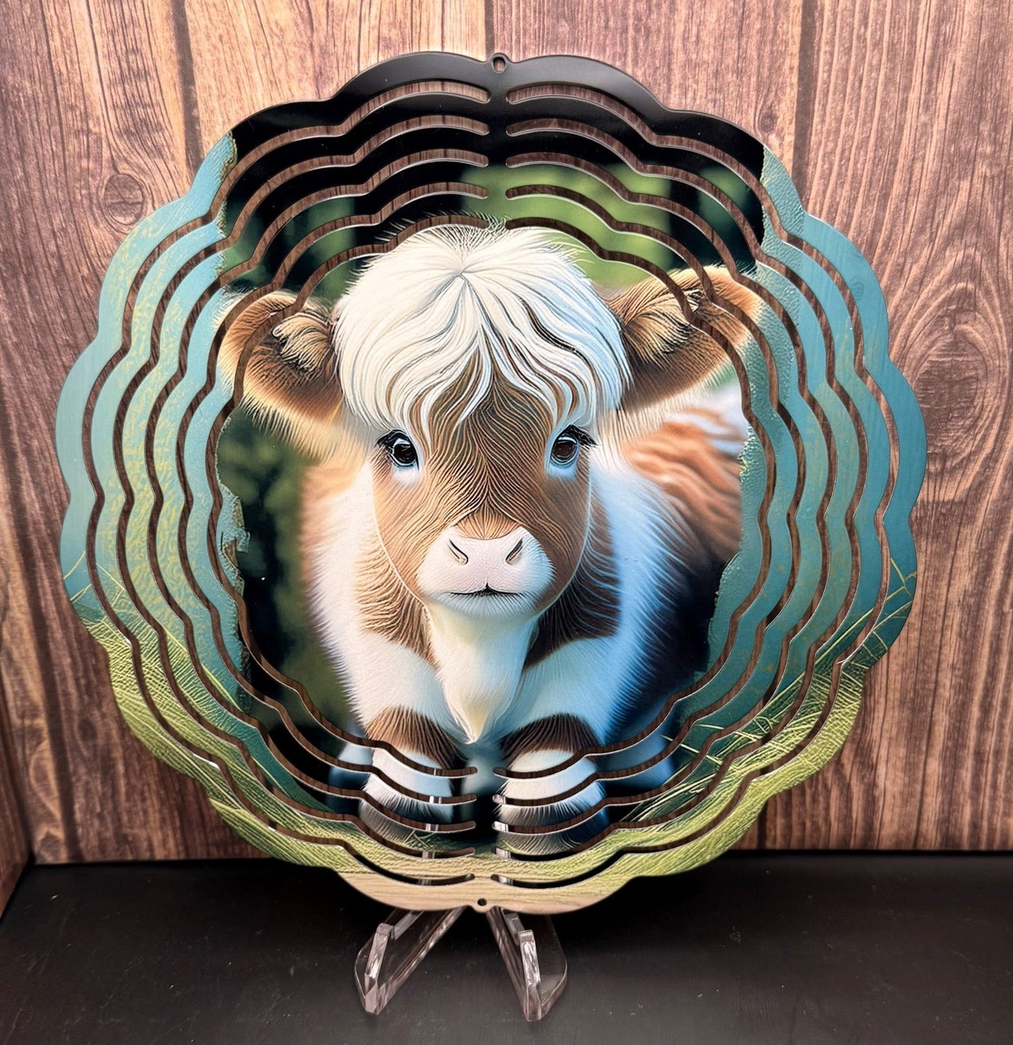 Wind Spinner - Baby Cow - Create Marketplace