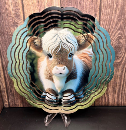 Wind Spinner - Baby Cow - Create Marketplace