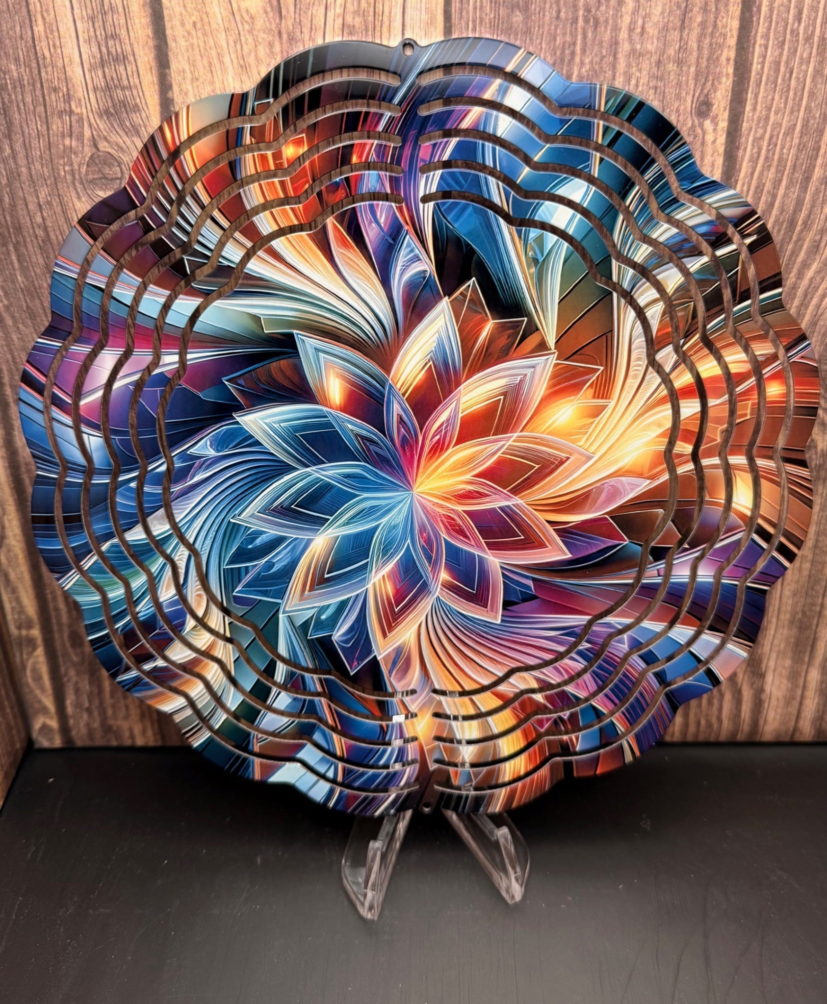Wind Spinner - Flower Kaleidoscope - Create Marketplace