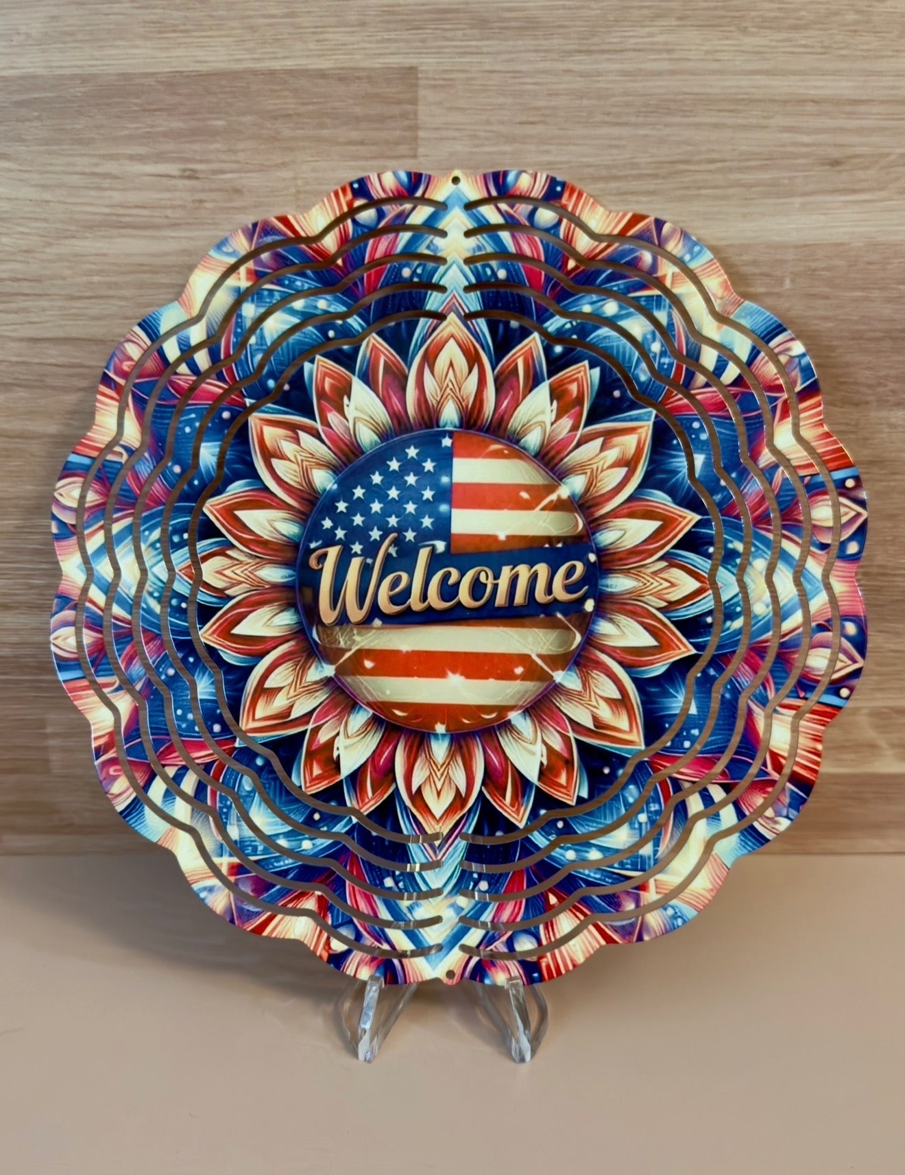 Wind Spinner - Welcome Flag - Create Marketplace