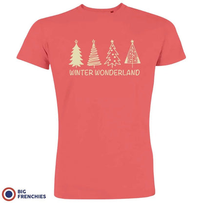 Winter Wonderland Christmas Men's Organic Cotton Tee - Create Marketplace