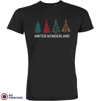 Winter Wonderland Christmas Men's Organic Cotton Tee - Create Marketplace